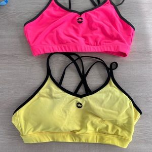 Bundle of 2 Wodbottom Sports Bras Large